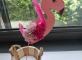 Activité du Lundi : Création d'un Flamant Rose en Laine Residence de l'Empereur Garches